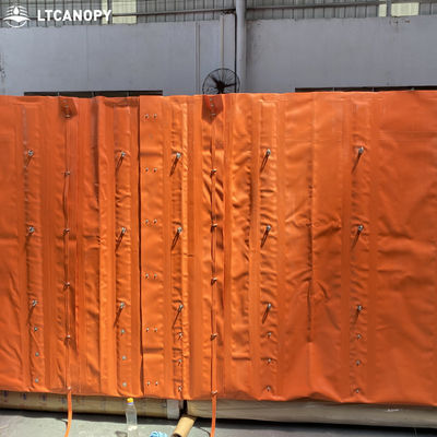 Новая модель противопаводкового барьера Litong, высота 1,8 м, индивидуальное изготовление, съемный противопаводковый барьер