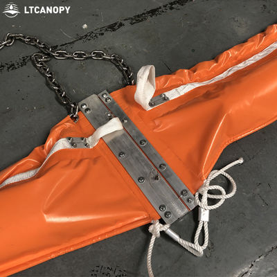 Плавучий бон из ПВХ для локализации разливов нефтепродуктов Litong