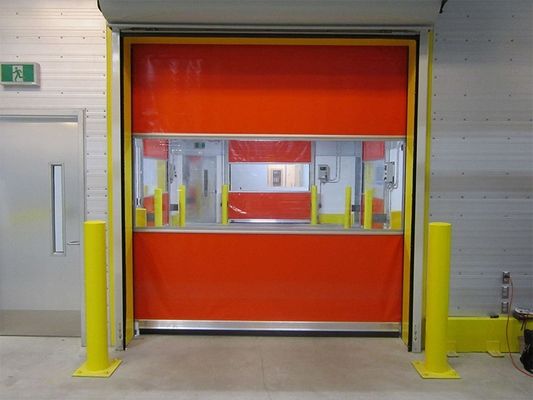 Большая продажа холодное хранилище Rolling складной роликовой жалюзи быстрые PVC тканевые двери электрические Pvc быстрые автоматические двери