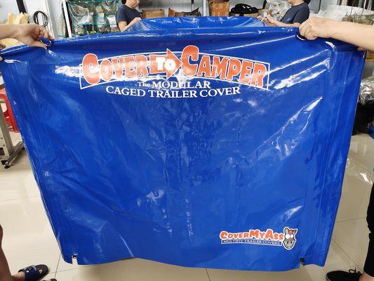 Литонг Custom Commercial Heavy Duty Blue Canvas Truck Tarpaulin Cover Printed Tarps Tarpaulin Canvas (Литонг на заказ коммерческий тяжелый грузовик с голубым холстом)