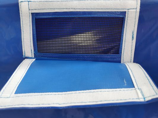 Литонг Custom Commercial Heavy Duty Blue Canvas Truck Tarpaulin Cover Printed Tarps Tarpaulin Canvas (Литонг на заказ коммерческий тяжелый грузовик с голубым холстом)