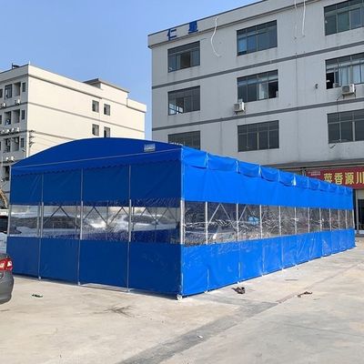 Большой мобильный выдвижной навес Litong для улицы, складной тент, солнцезащитный козырек, навес для парковки